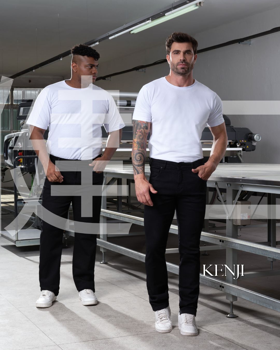 Calça Jeans Reta Básica Kenji - 37748