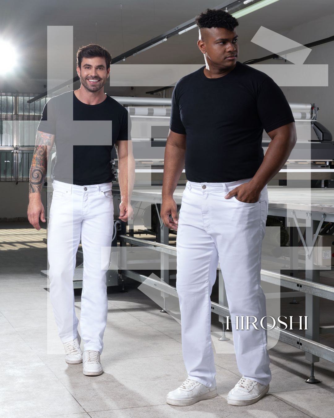 Calça Masculina Reta Plus Size Hiroshi - 37891