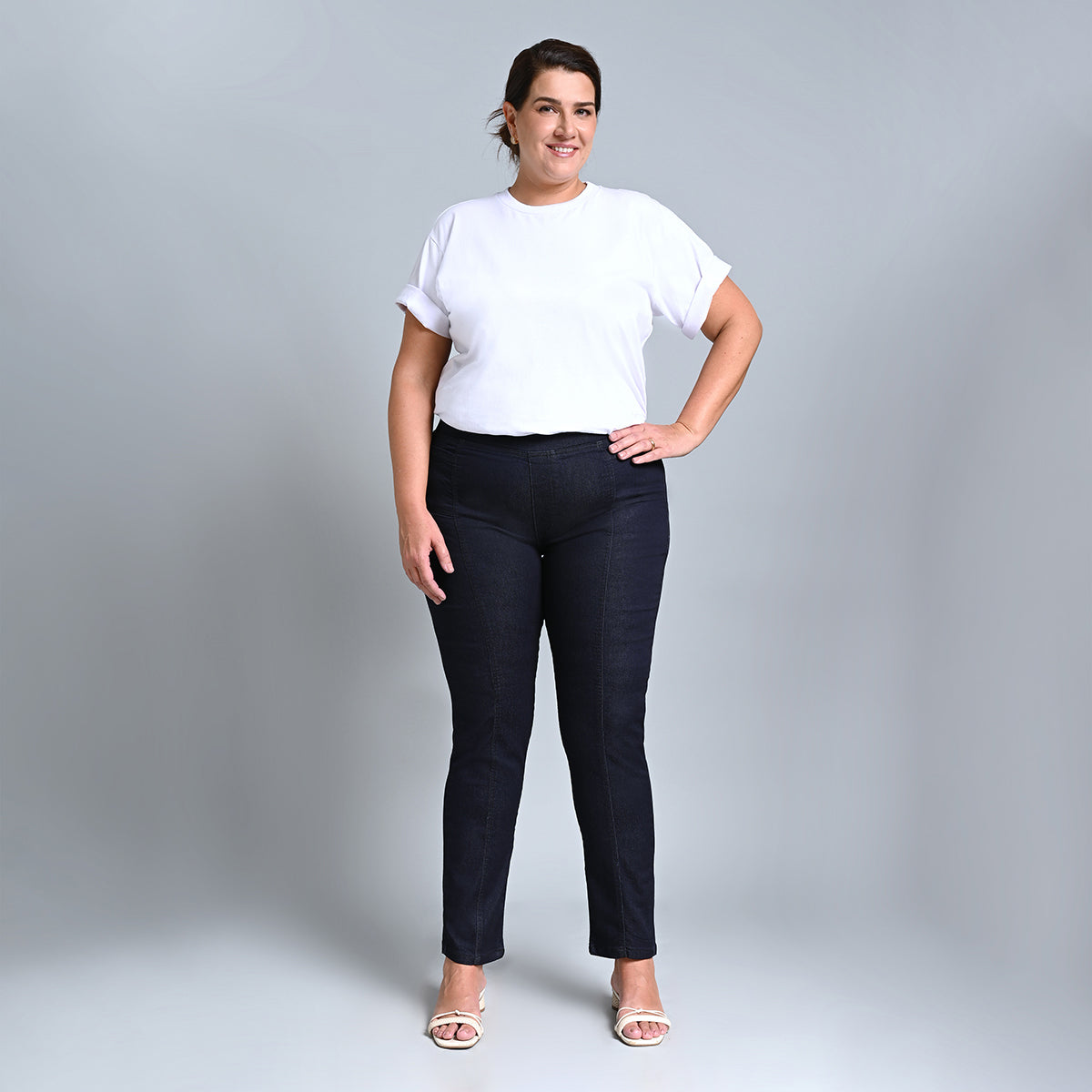 Calça Fem Legging Plus Size - 37649