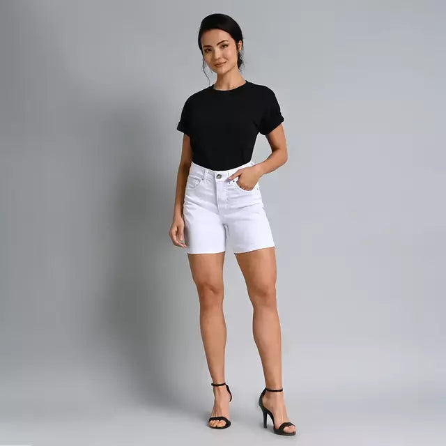 Bermuda Feminino Regular Meia Coxa - 37901