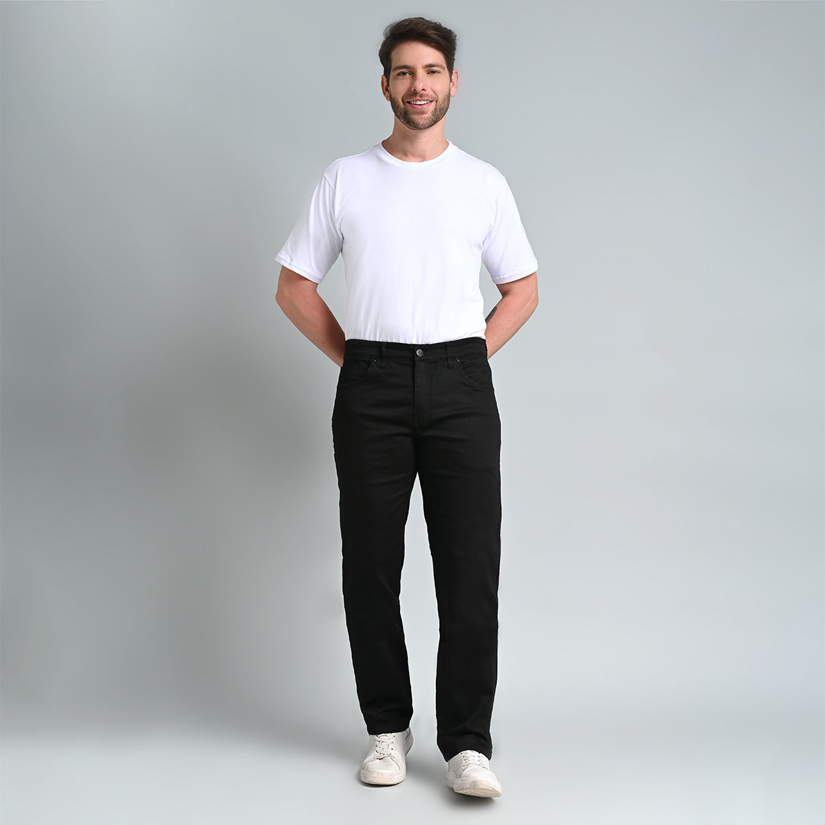 Calca Masculina Básica Reta - 38189