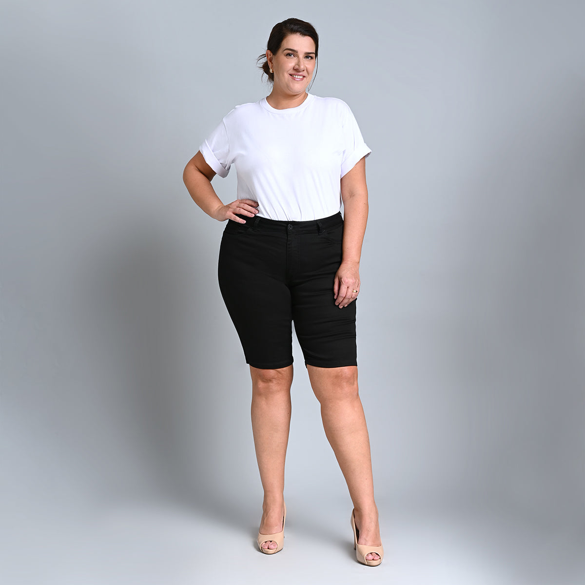 Berm Fem Pedal Plus Size El - 38302