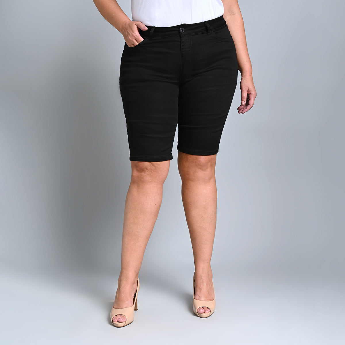 Berm Fem Pedal Plus Size El - 38302