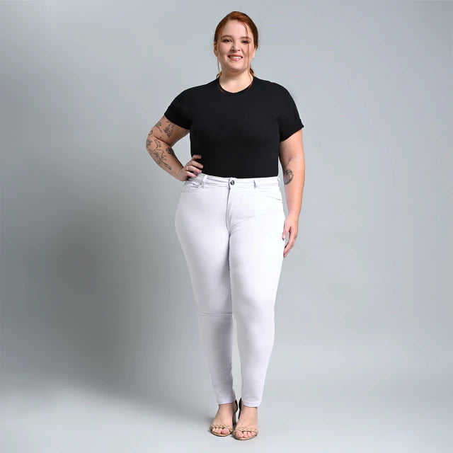 Calça Skinny Plus Size - 38361