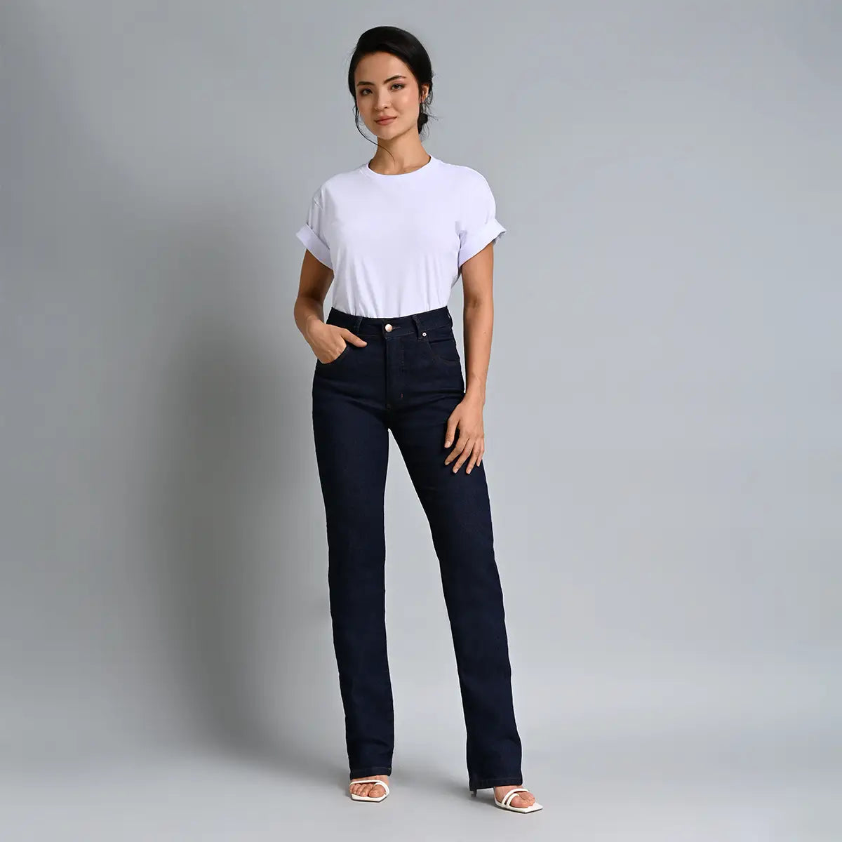 Calça Feminina Regular Long El - 38409