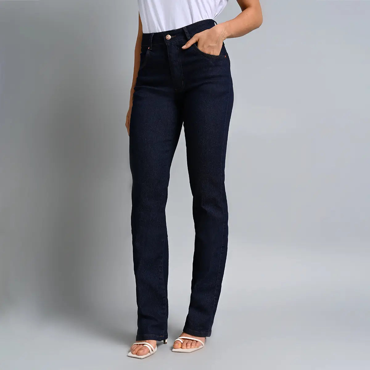 Calça Feminina Regular Long El - 38409