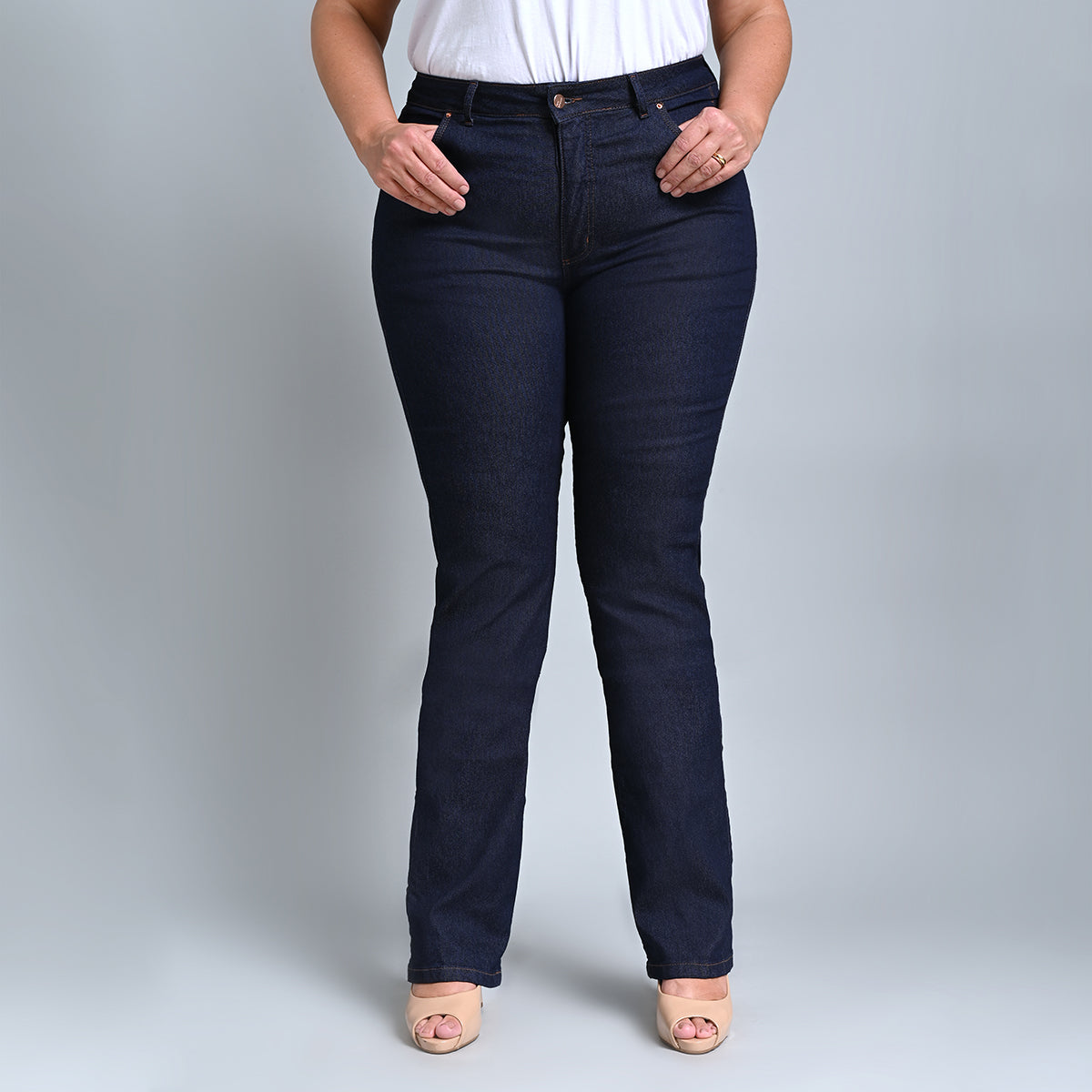 Calça Feminina Plus Size Long - 38410
