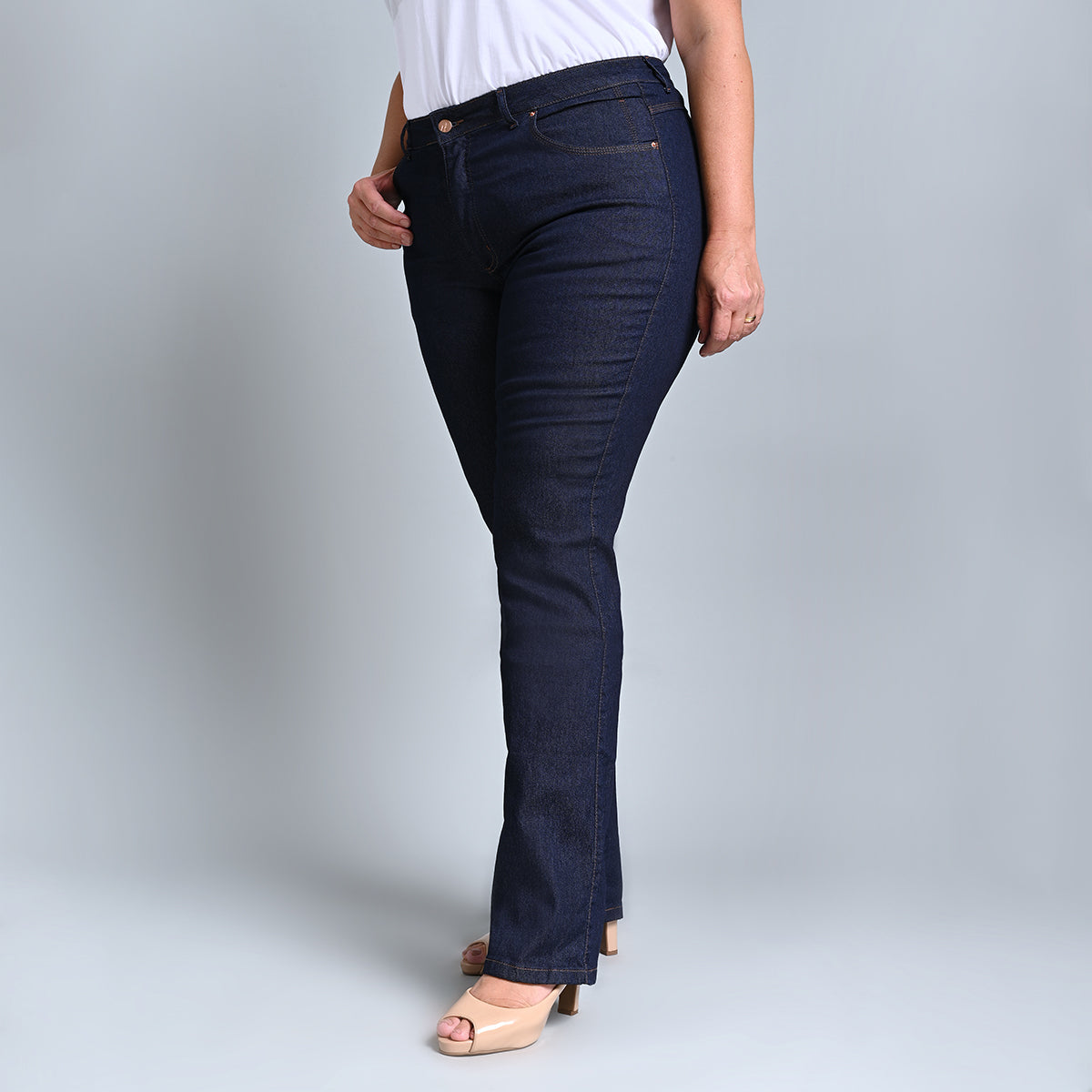 Calça Feminina Plus Size Long - 38410
