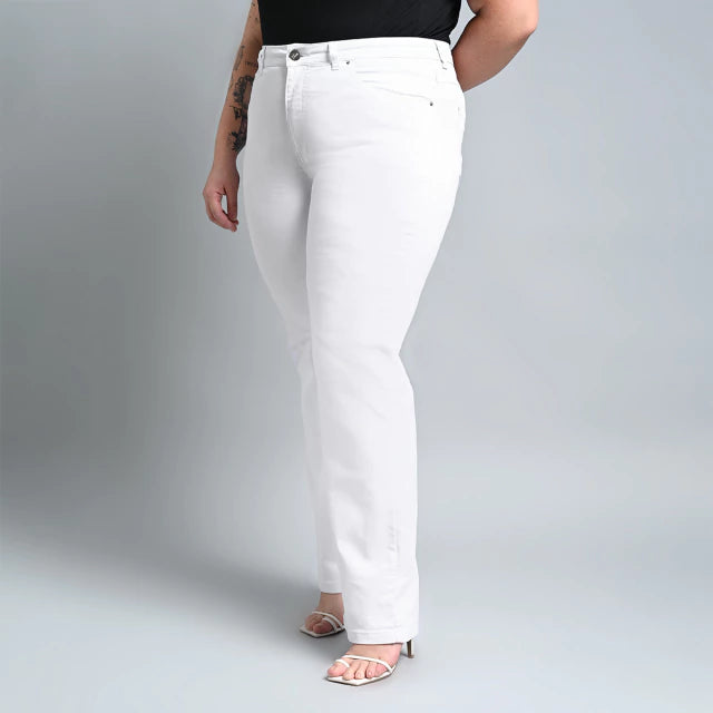 Calça Feminina Plus Size Tinto El - 38684