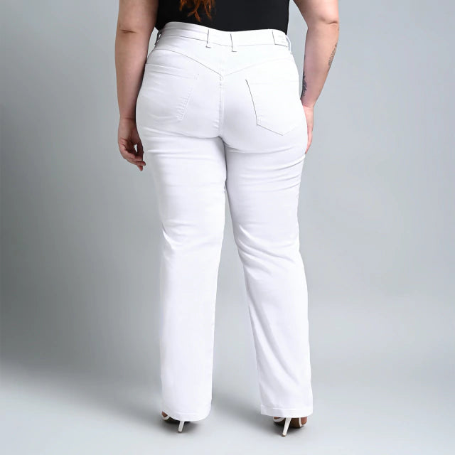 Calça Feminina Plus Size Tinto El - 38684