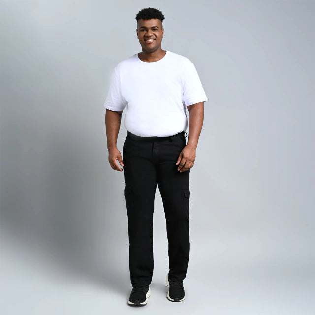 Calça Masculina Cargo Plus Size - 38872