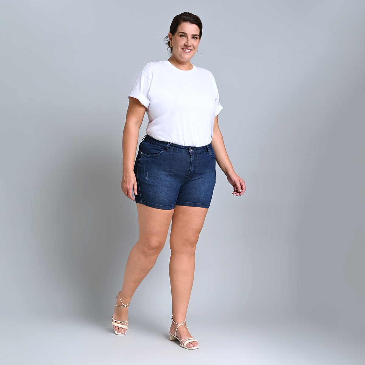 Shorts Feminino Plus Size El - 39058