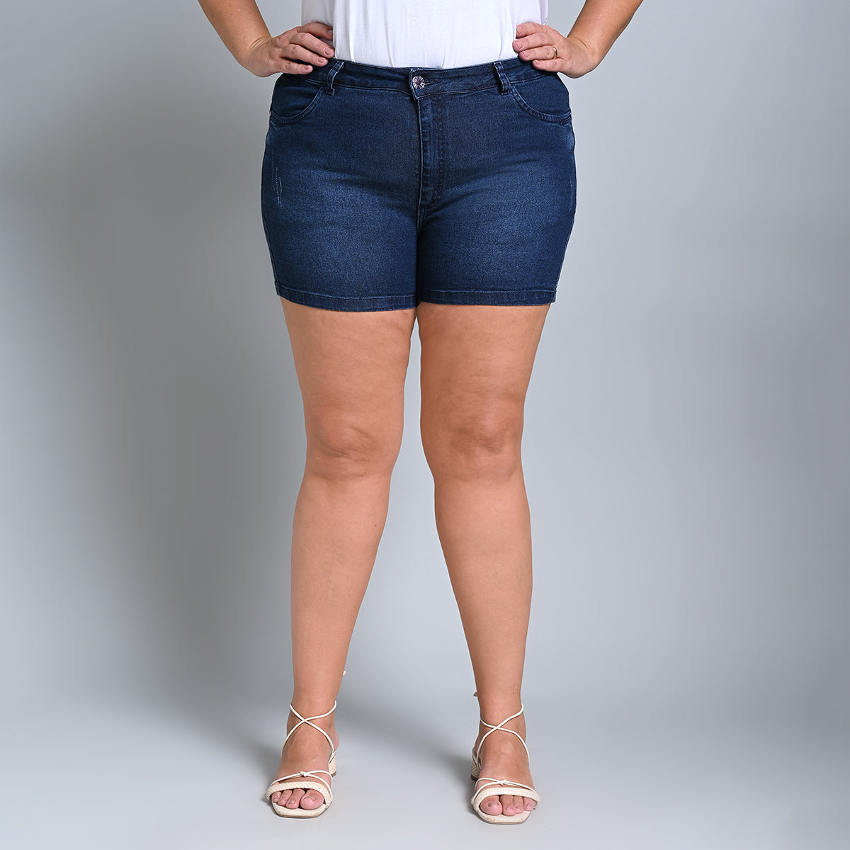 Shorts Feminino Plus Size El - 39058