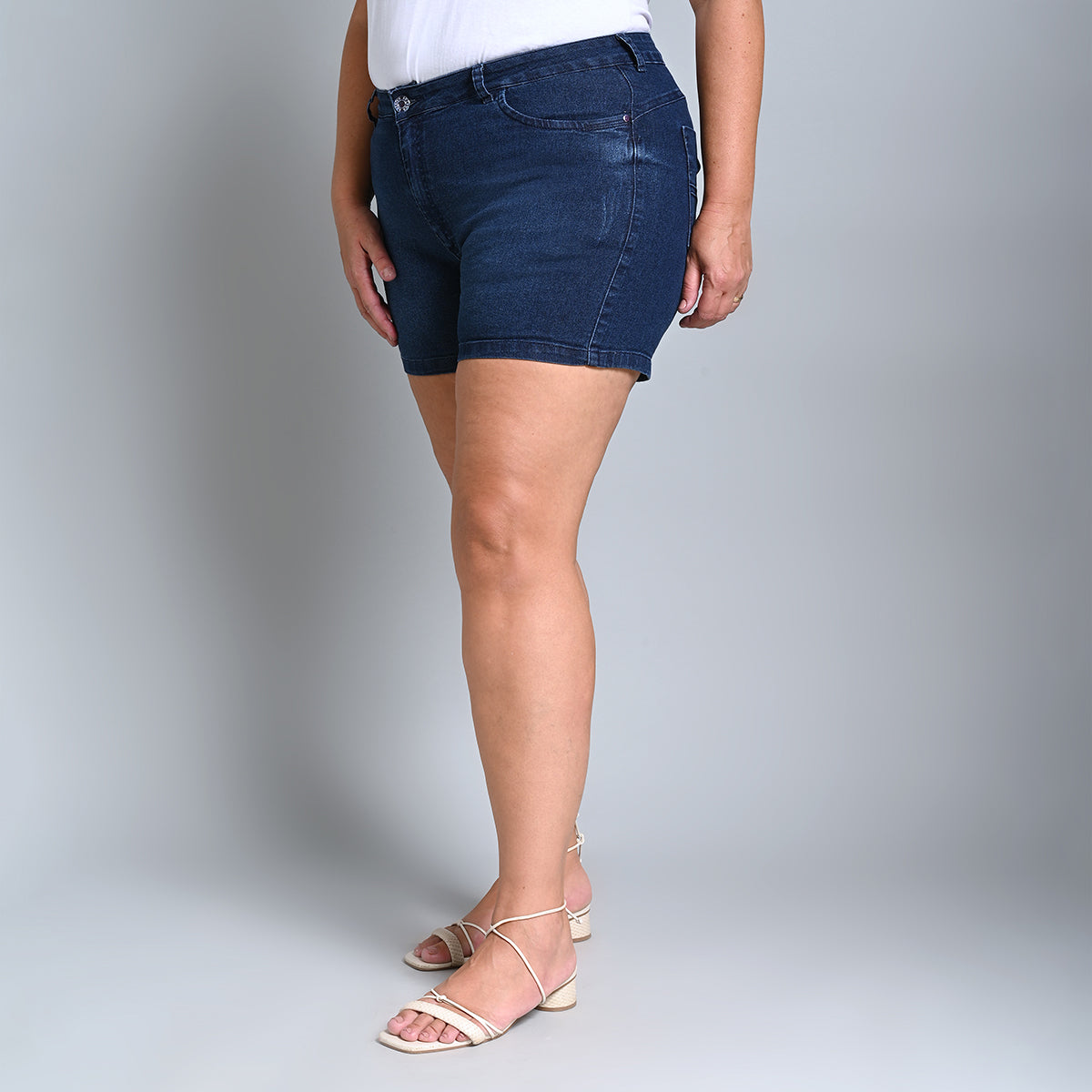 Shorts Feminino Plus Size El - 39058