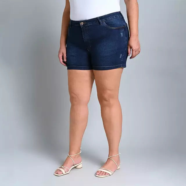 Shorts Feminino Plus Size El - 39087