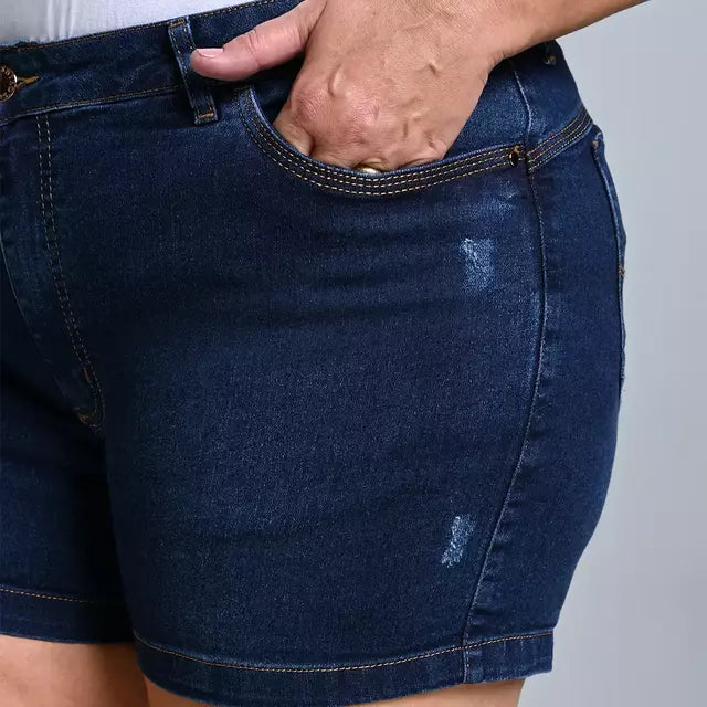 Shorts Feminino Plus Size El - 39087