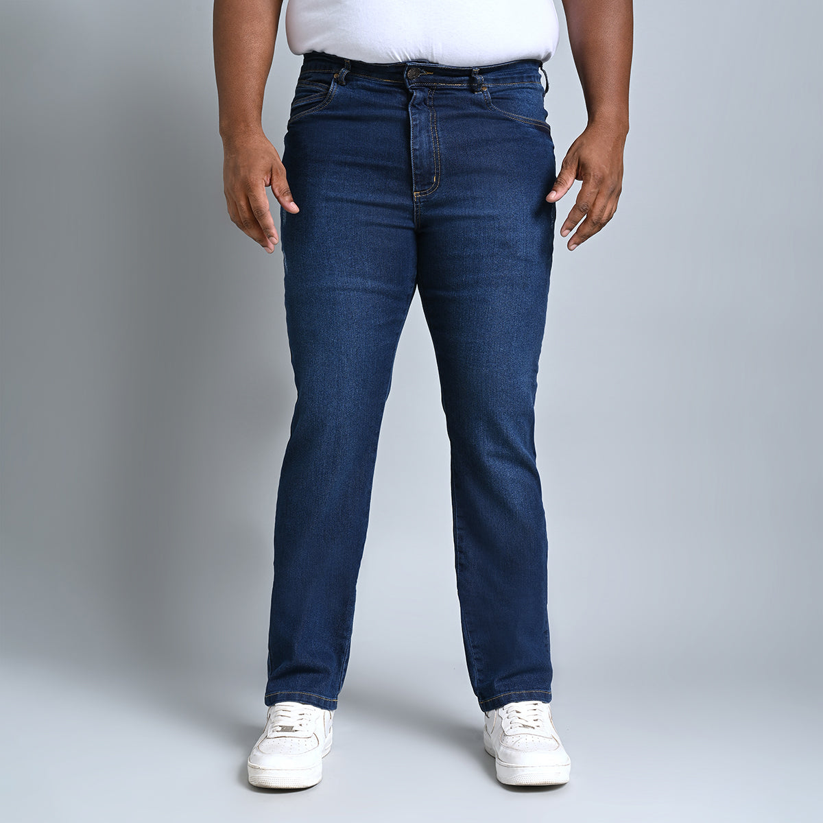 Calça Masculina Reta Plus Size - 39094