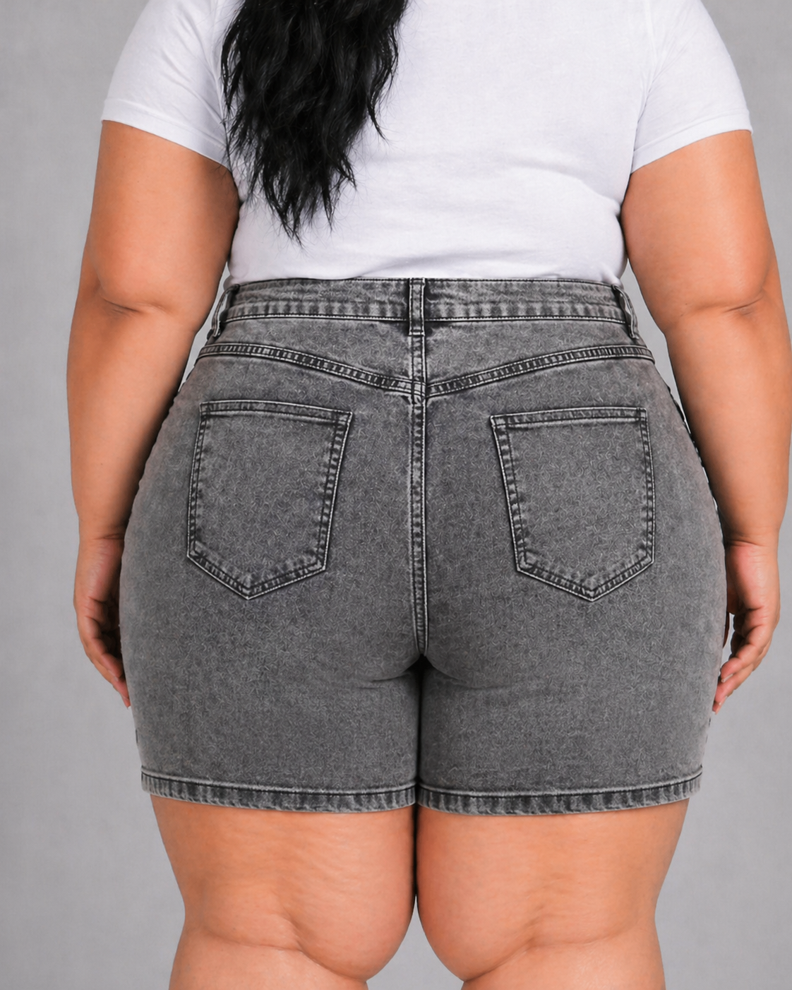 Bermuda Feminina Meia Coxa Plus + El - 39106