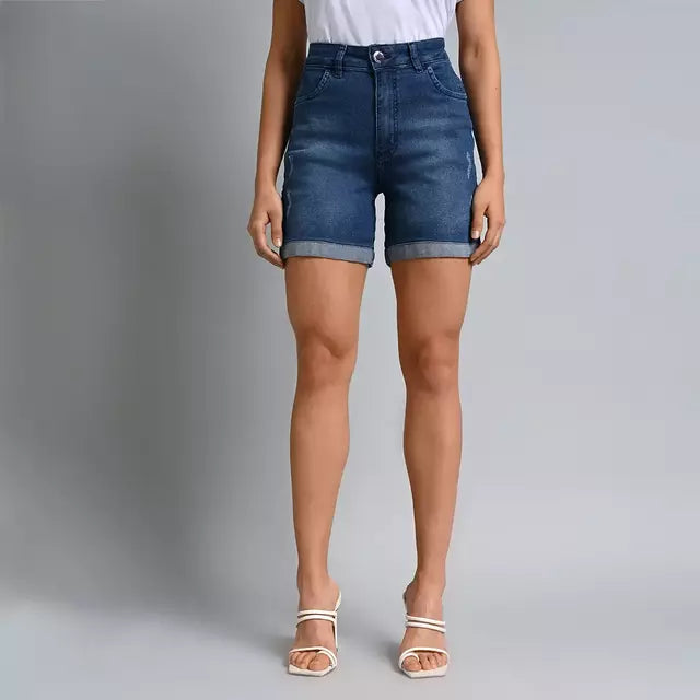 Bermuda Feminina Meia Coxa Regular - 39132
