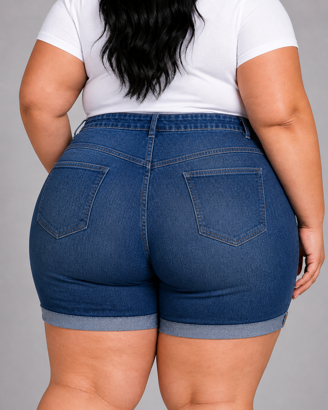 Bermuda Feminina Meia Coxa Plus+  - 39133