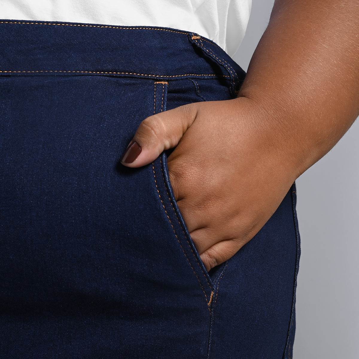 Bermuda feminina Meia Coxa Plus Size - 39207
