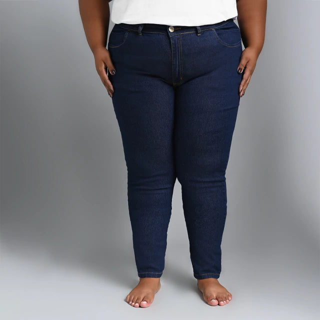 Cigarrete Jeans Plus Size - 39208