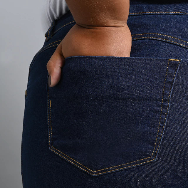 Cigarrete Jeans Plus Size - 39208