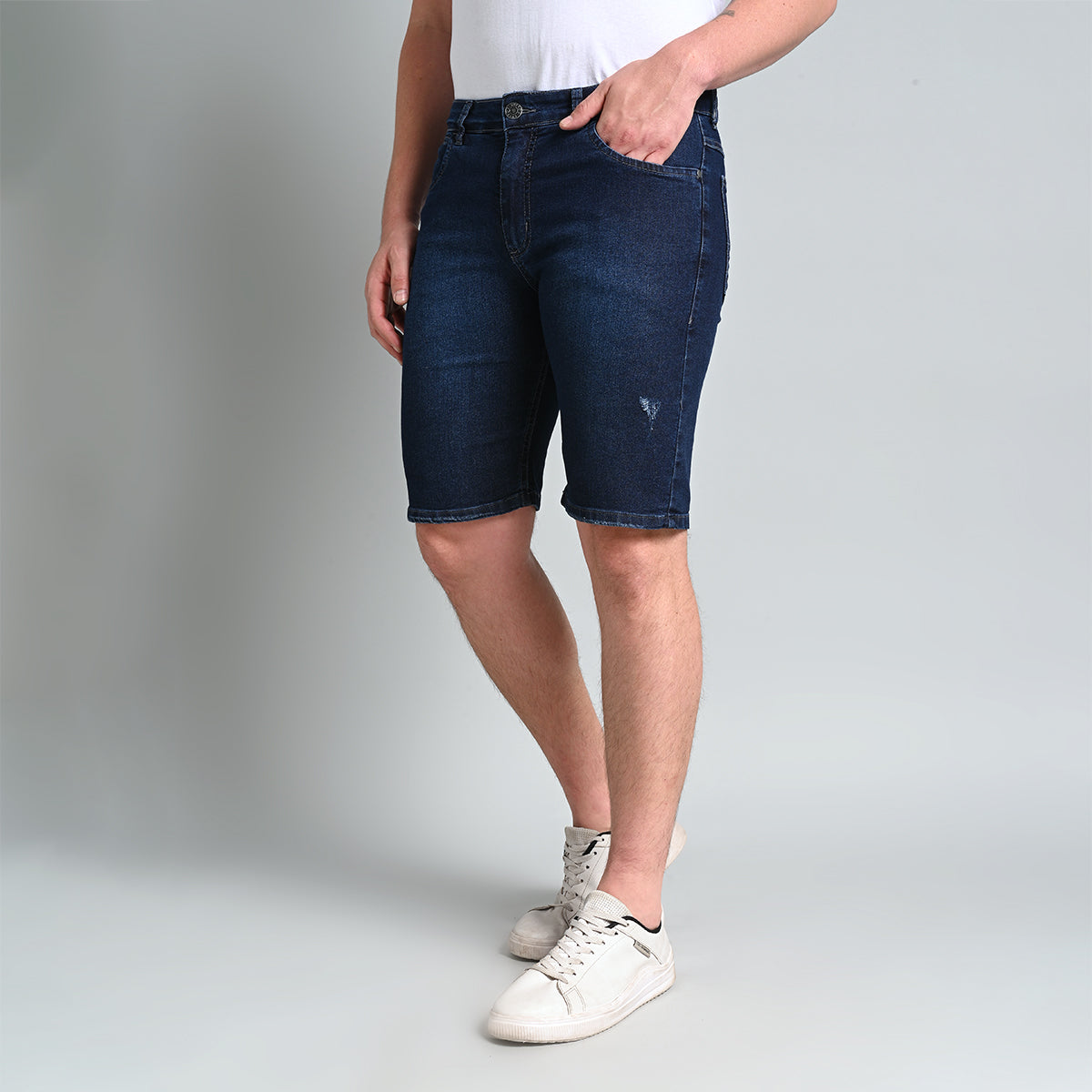 Bermuda Jeans Masculina Reta - 39244