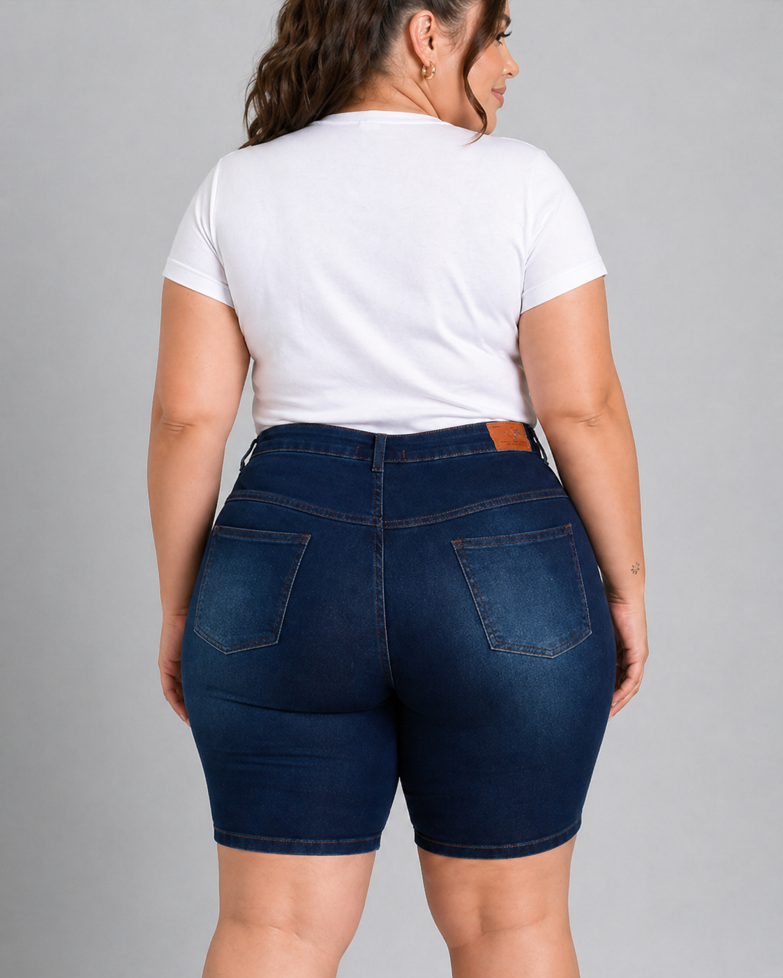 Bermuda Feminina Ciclista Plus Size El - 39255