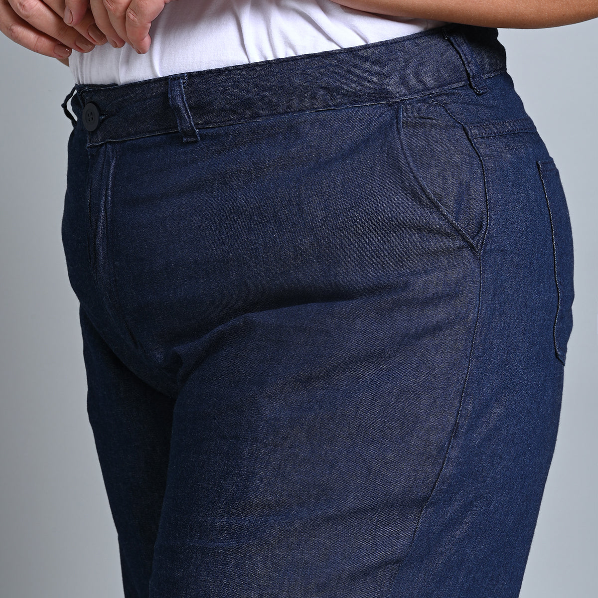 CALÇA FEMININA WIDE LEG PLUS SIZE - 39315