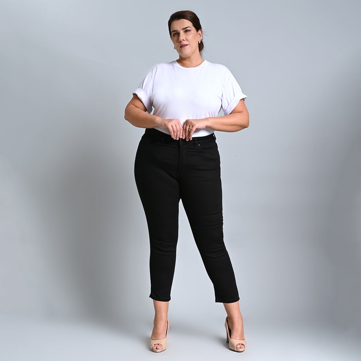 Cigarrete Midi Plus Size El - 39321