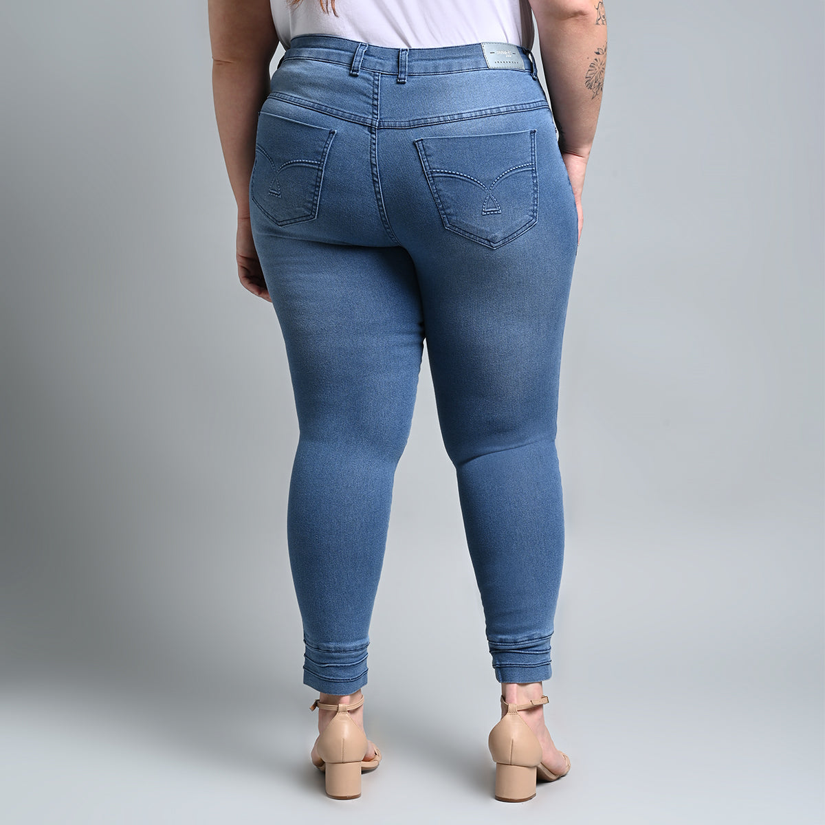 Cigarrete Midi Plus Size El - 39342