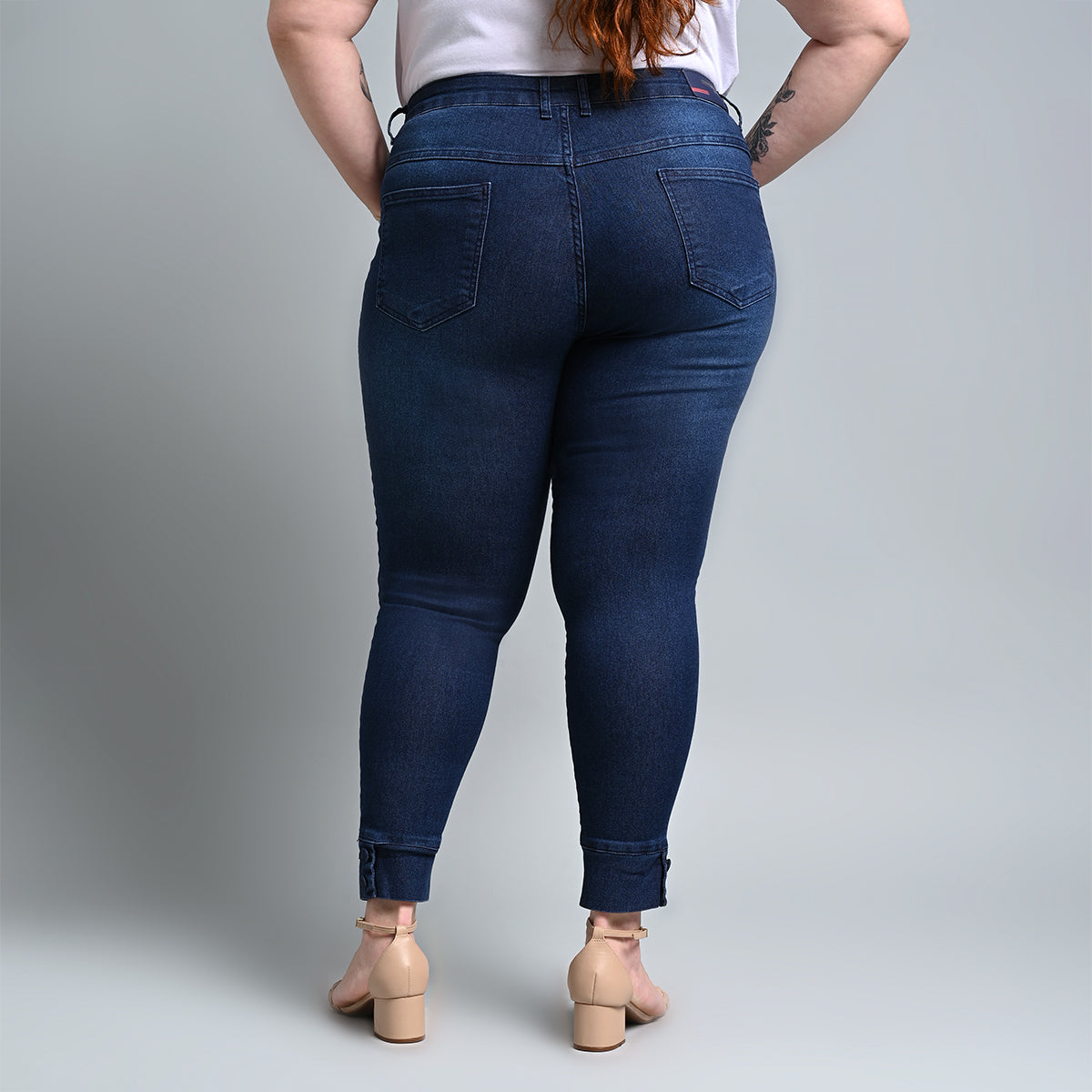 Cigarrete Midi Plus Size El - 39361