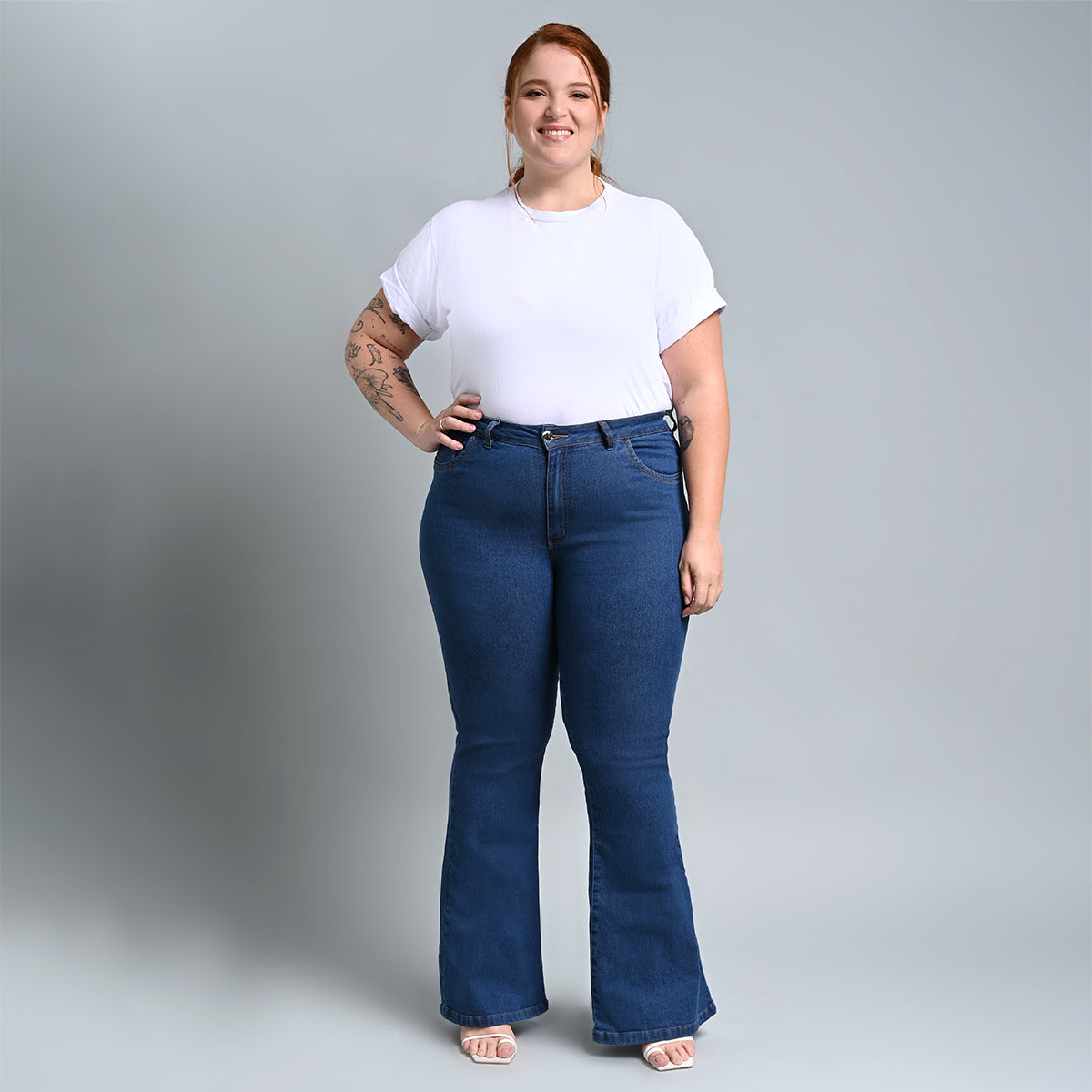 Calça Feminina Flare Plus Size El - 39366