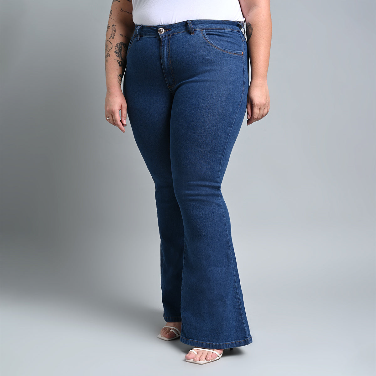 Calça Feminina Flare Plus Size El - 39366