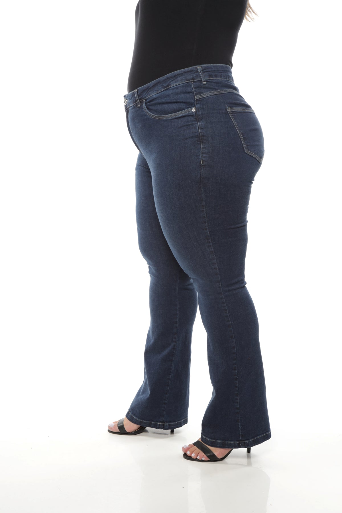 Calça Feminina Boot Cut Plus Size El - 39425