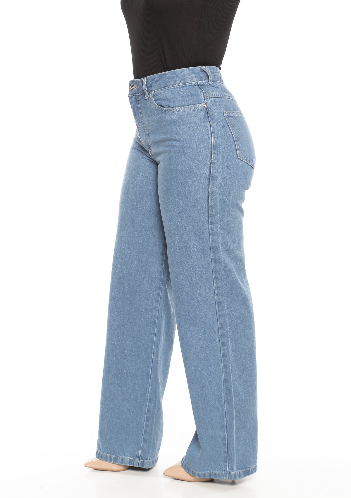 Calça Feminina Wide Leg Regular - 39481