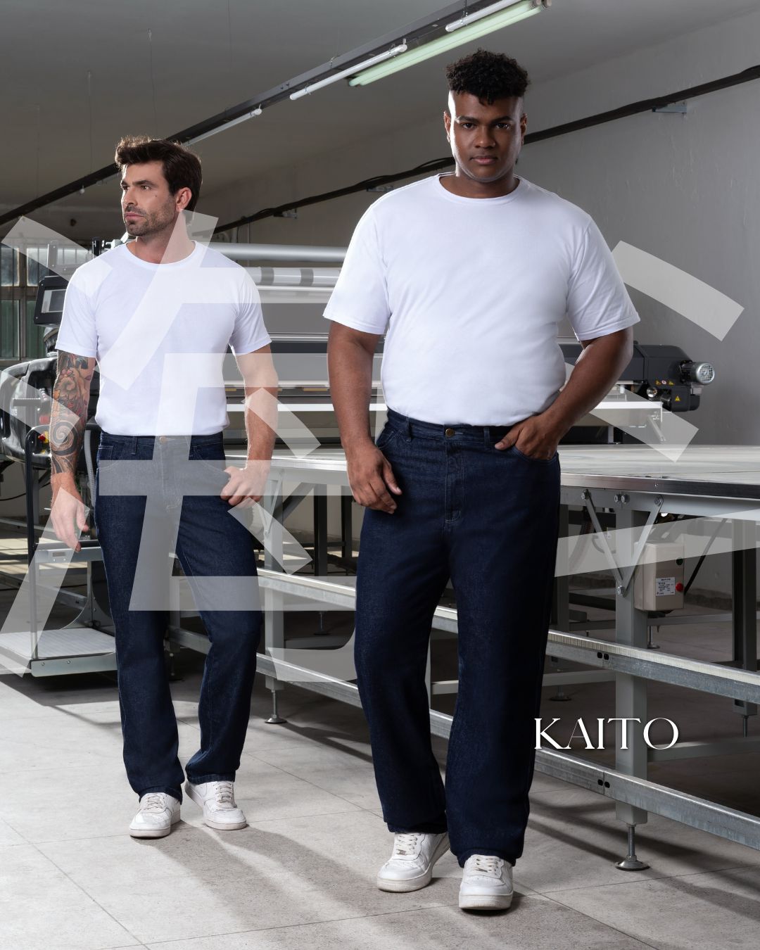 Calça Masculina Básica Plus Size Kaito- 25242