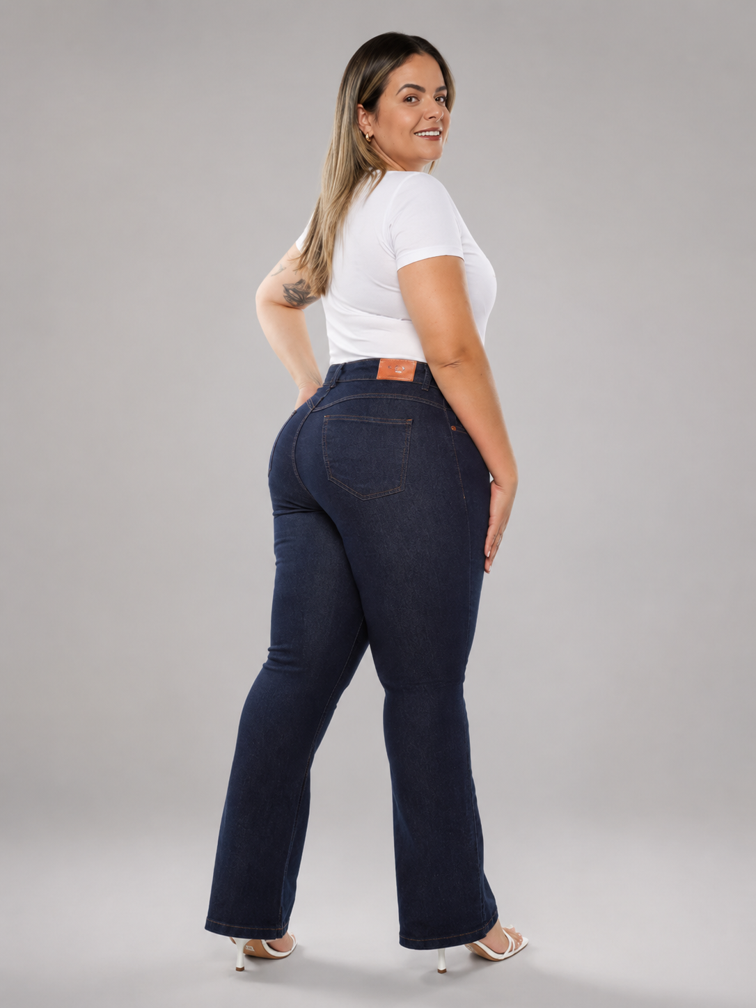 Calça Flare Plus Size - 39429