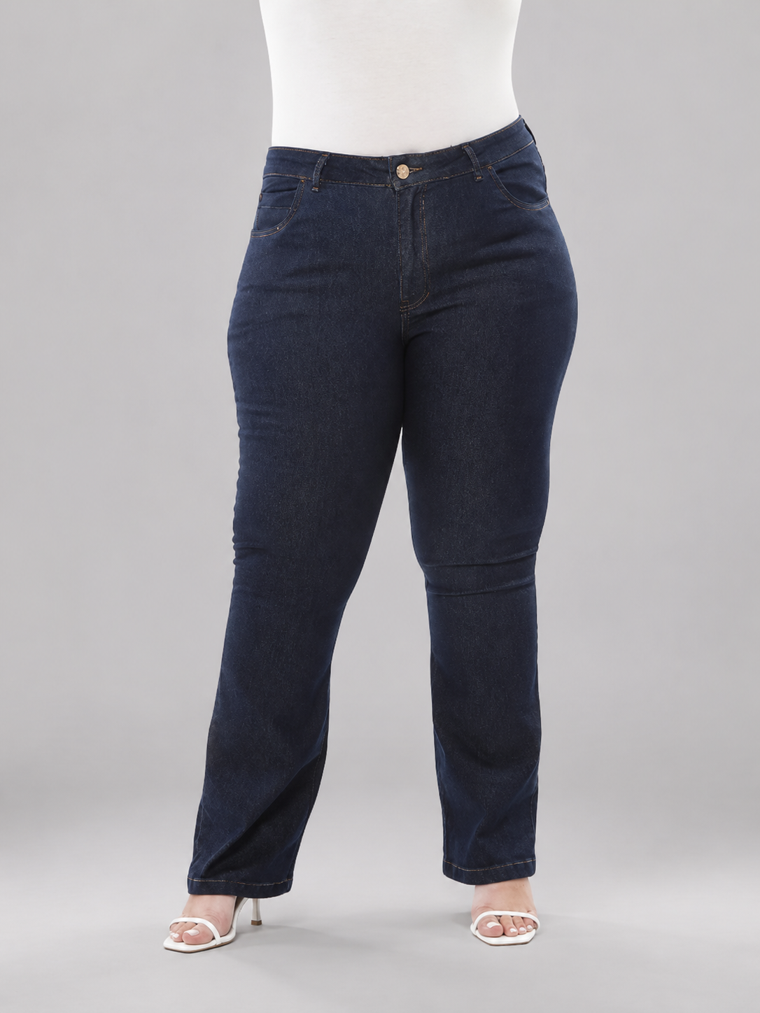 Calça Flare Plus Size - 39429