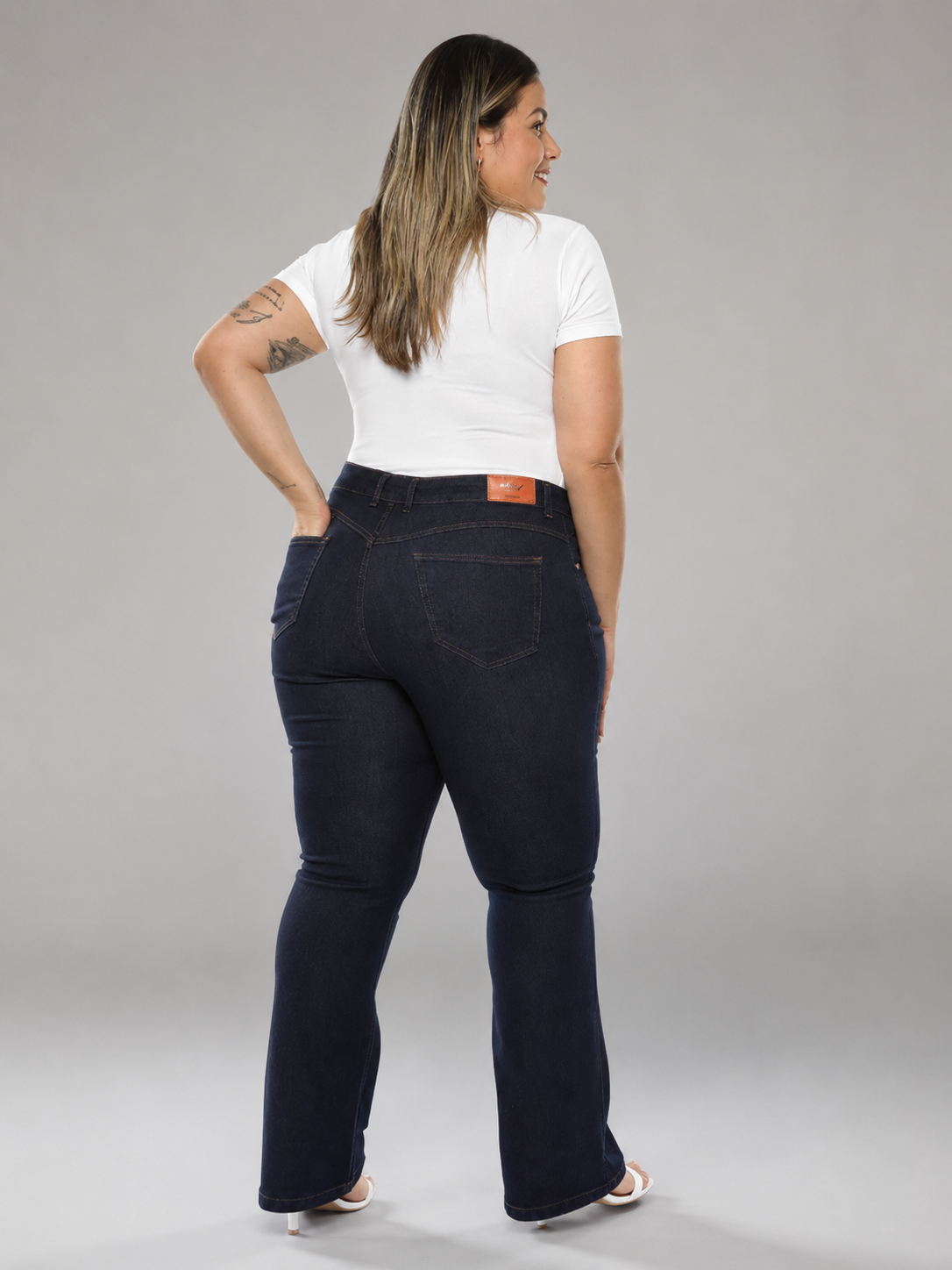 Calça Flare Plus Size - 39429