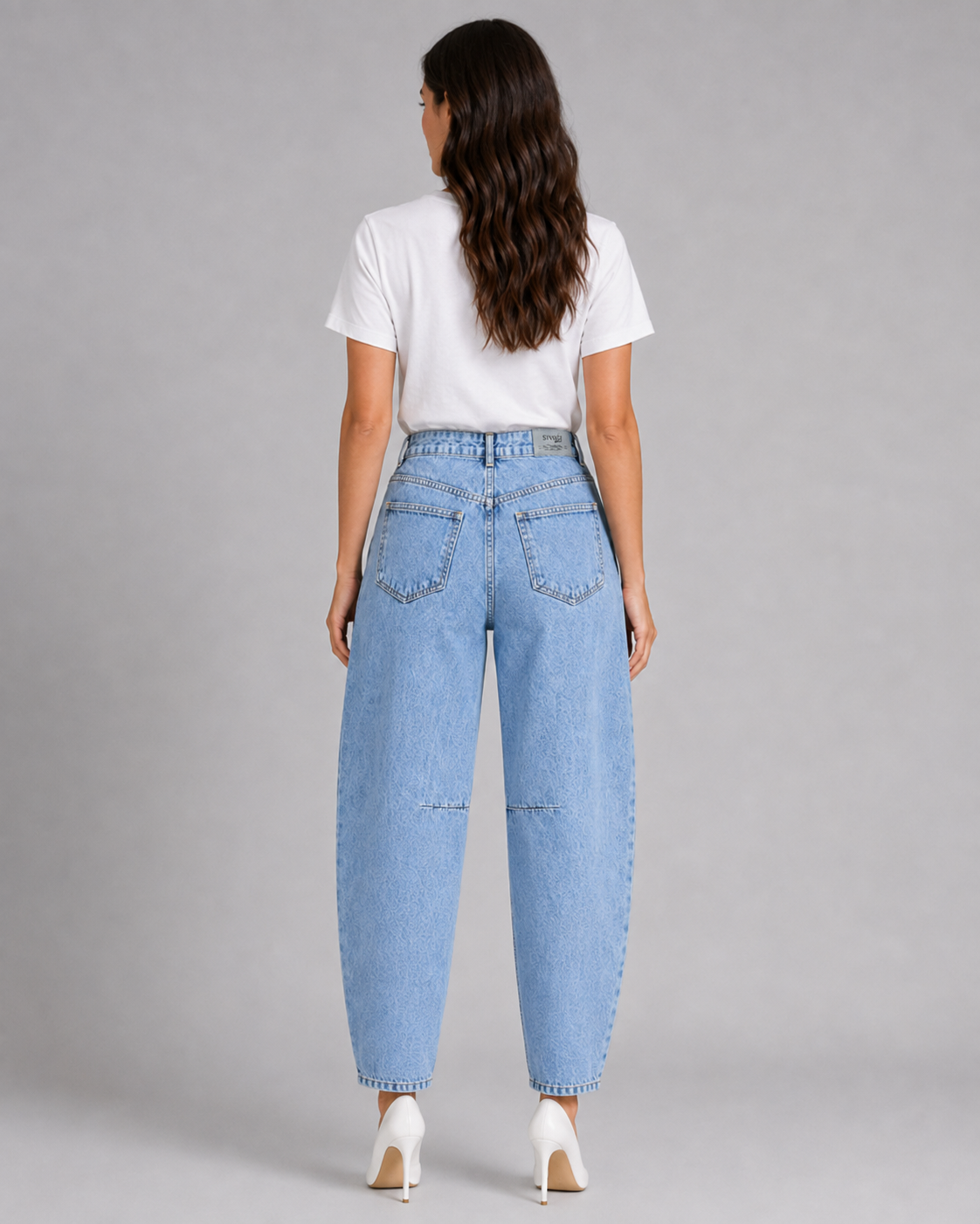 Calça Feminina Barrel Regular - 39458