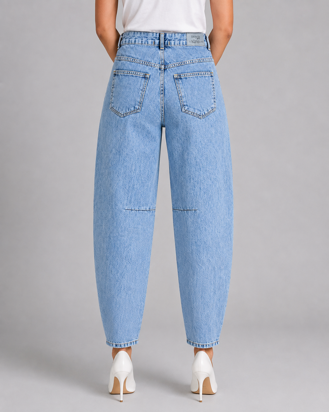 Calça Feminina Barrel Regular - 39458