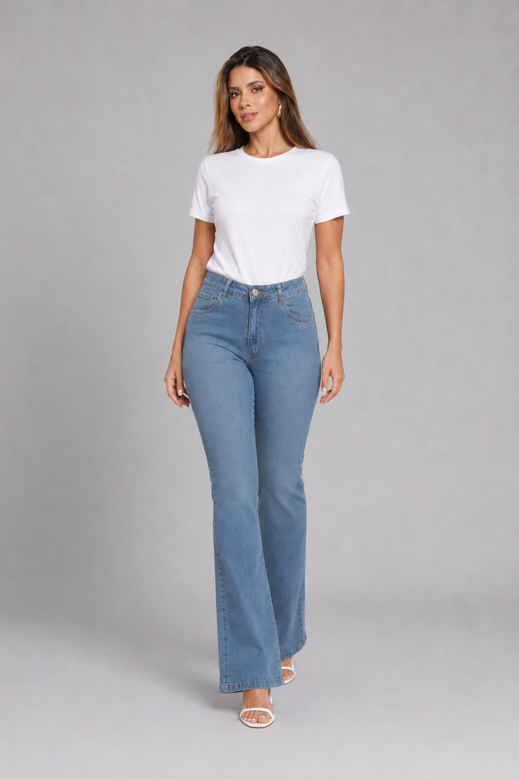 Calça Feminina Flare Regular - 39443