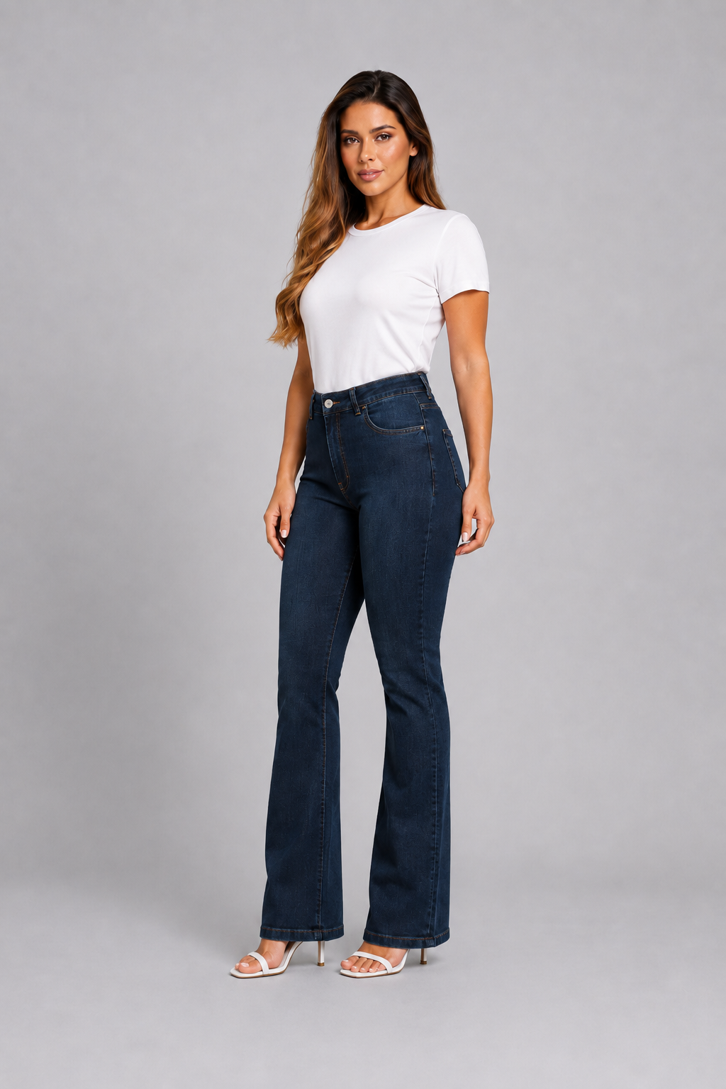 Calca Feminina Flare Regular El - 39459