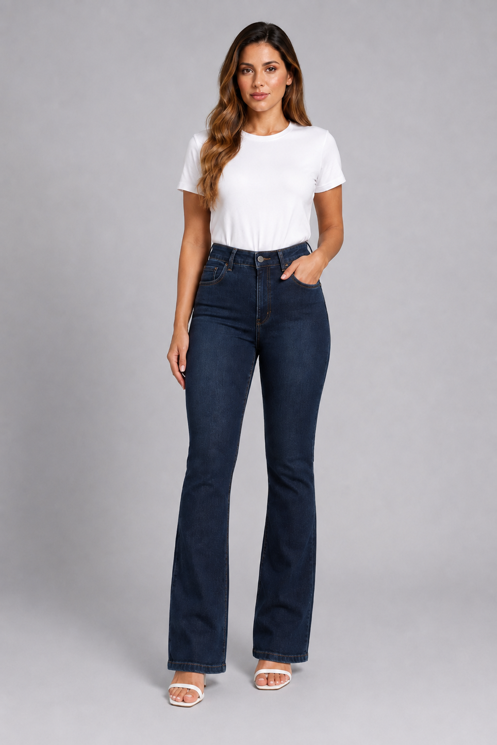 Calca Feminina Flare Regular El - 39459