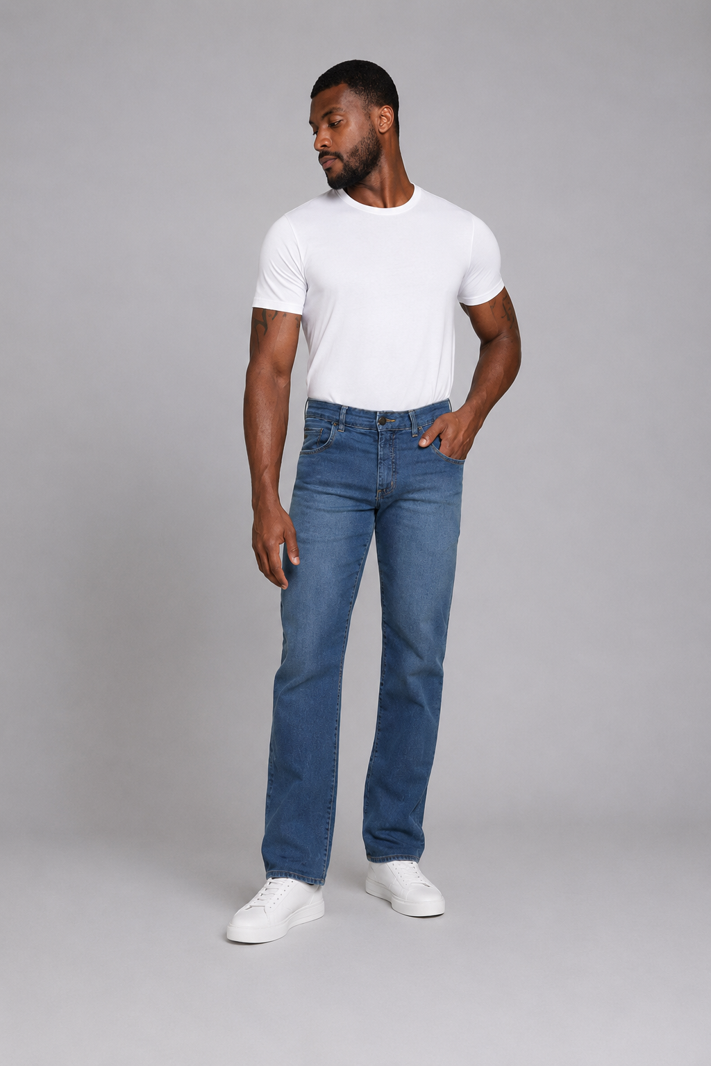 Calça Masculina Reta Regular - 39456