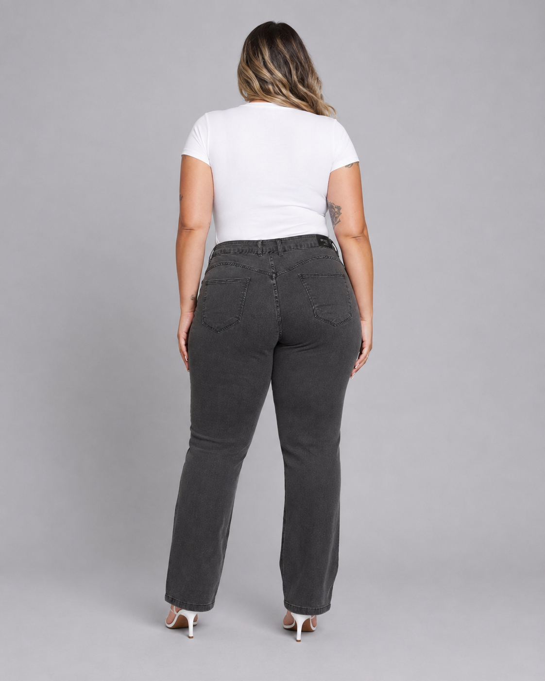 Calca Feminina Reta Plus Size El - 39433