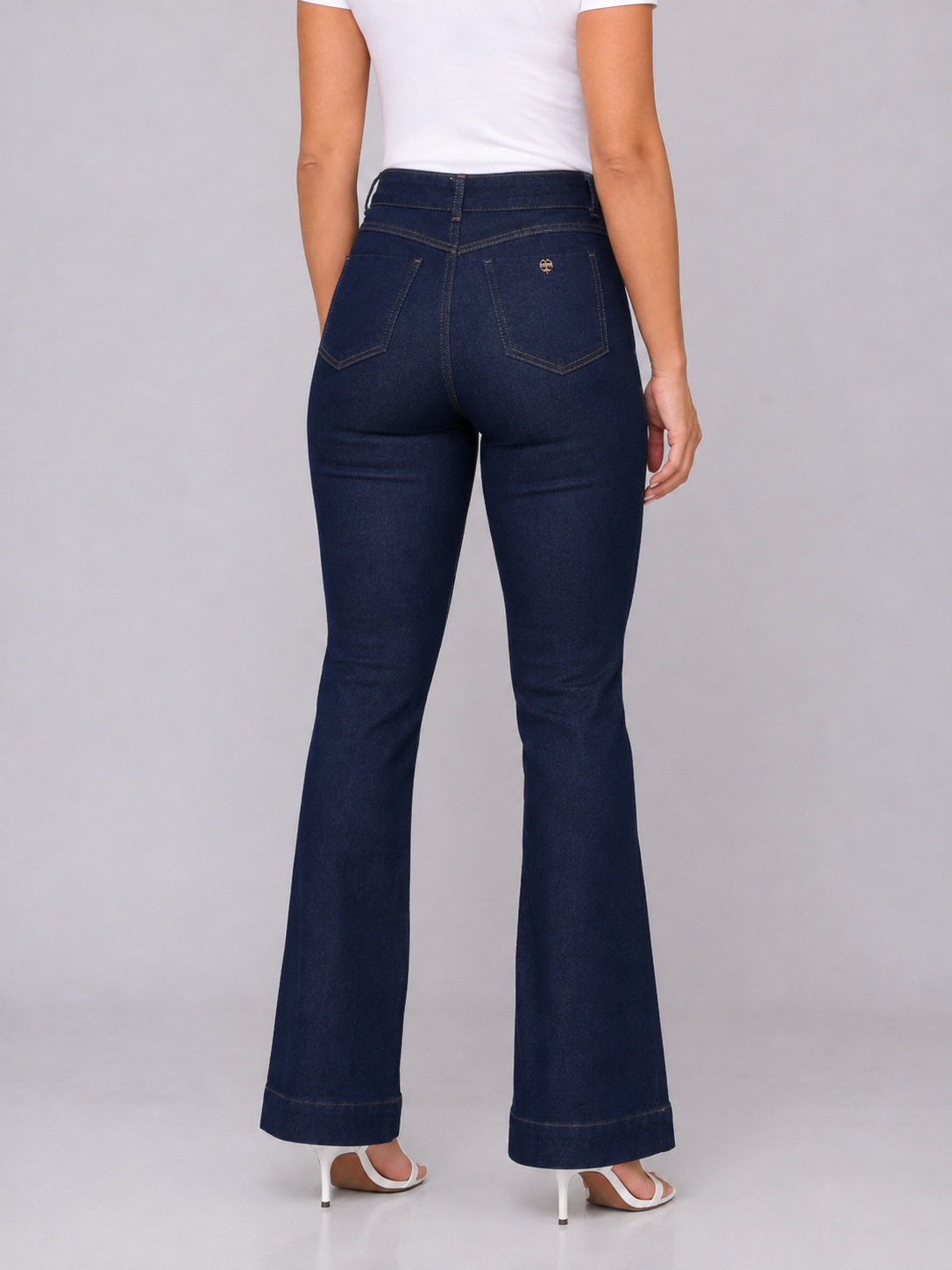 Calça Jeans Feminina Flare - 37761