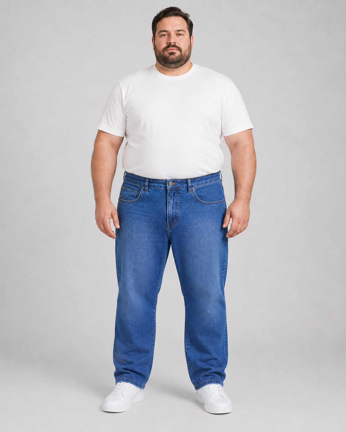 Calça Masculina Reta Plus Size El - 39471